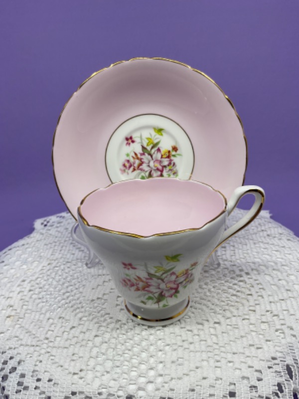 서더랜드 컵 &amp; 소서 Sutherland Cup &amp; Saucer circa 1940