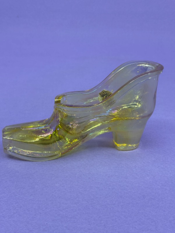 빈티지 웨스트몰랜드 글래스 슈즈 Vintage Westmoreland Glass Shoe circa 1960