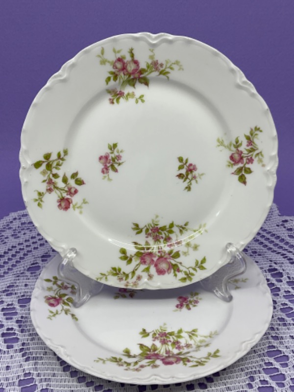 하빌랜드 리모지 브래드 플레이트 Haviland Limoges 15.6 cm Plate circa 1900