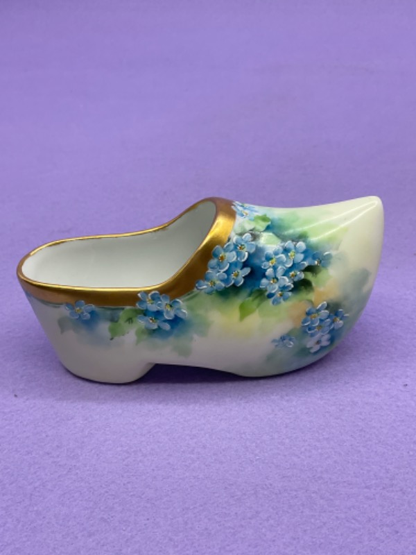 독일 핸드페인트 슈즈 German Hand Painted Shoe dtd 1910