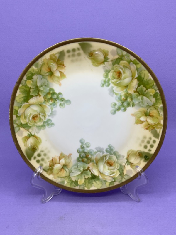 Rudolstadt 로즈 케비넷 플레이트 Rodolstadt Rose Cabinet Plate