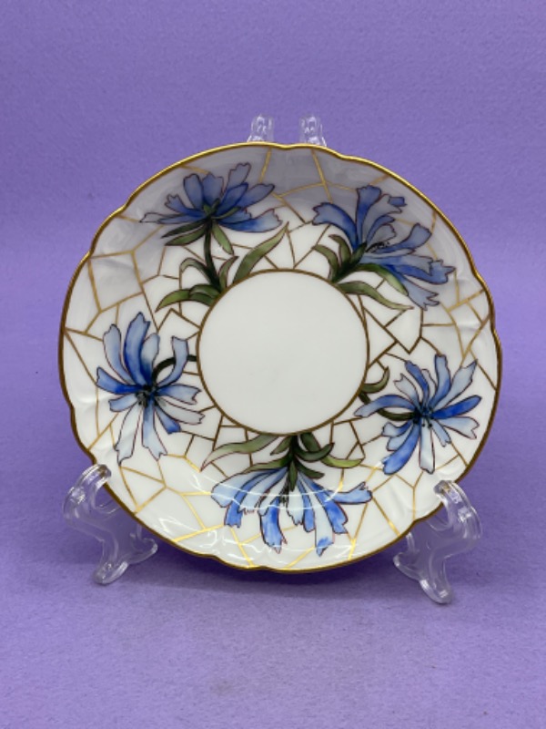 하빌랜드 리모지 핸드페인트 베리 보울 Haviland Limoges Hand Painted Berry Bowl 1891