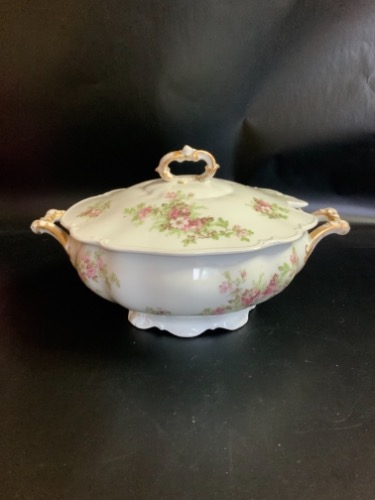 Guerin 리모지 수프 튜린 Guerin Limoges Soup Tureen circa 1900