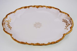 T &amp; V 리모주 40cm 서빙 플레터 1892 - 1907 T &amp; V France Limoges 40 cm Serving Platter circa 1892 - 1907