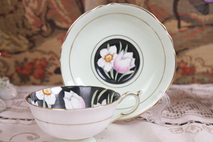 영국 파라곤 컵&amp;소서 England (Paragon) Cup &amp; Saucer circa 1960