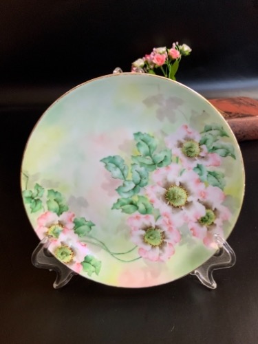 로젠탈 핸드페인트 플레이트 Hand Painted Plate circa 1910