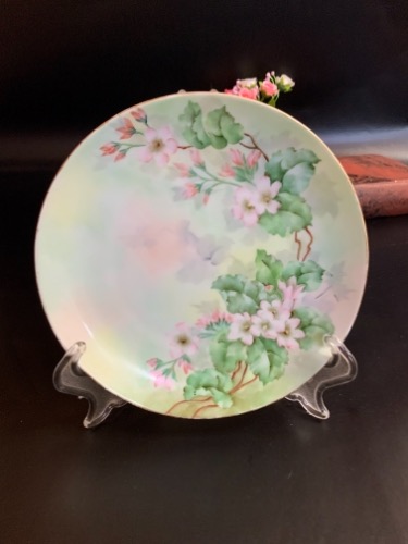 로젠탈 핸드페인트 플레이트 Hand Painted Plate circa 1910