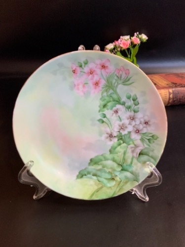 로젠탈 핸드페인트 플레이트 Hand Painted Plate circa 1910