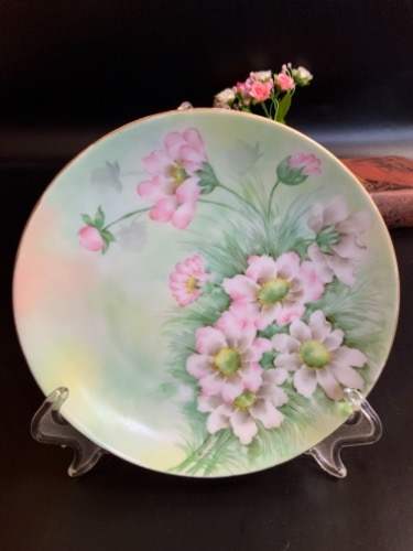 로젠탈 핸드페인트 플레이트 Hand Painted Plate circa 1910