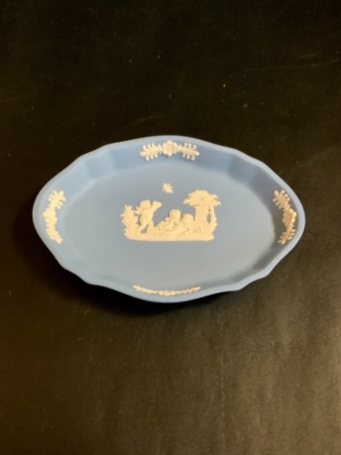 웨지우드 라벤더 제스퍼웨어 핀/민트 디쉬 Wedgwood Lavender Jasperware  Pin / Mint Dish 1966