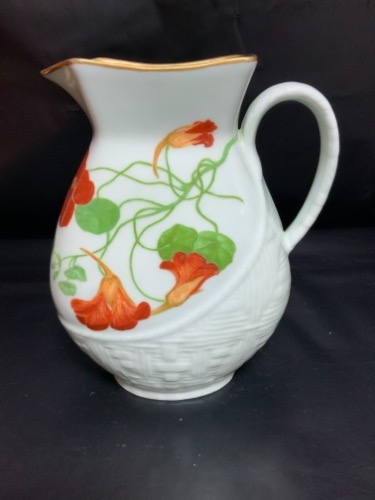 하빌랜드 리모지 핸드페인트 피쳐 Haviland Hand Painted Pitcher Signed and dated - 1882