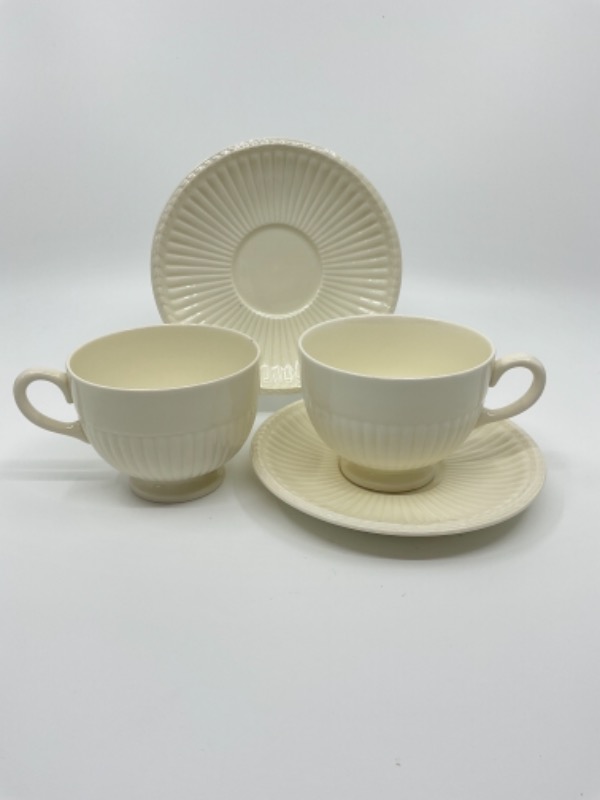 웨지우드 “Edme&quot; 컵&amp;소서 Wedgwood &quot;Edme&quot; Cup &amp; Saucer circa 1950