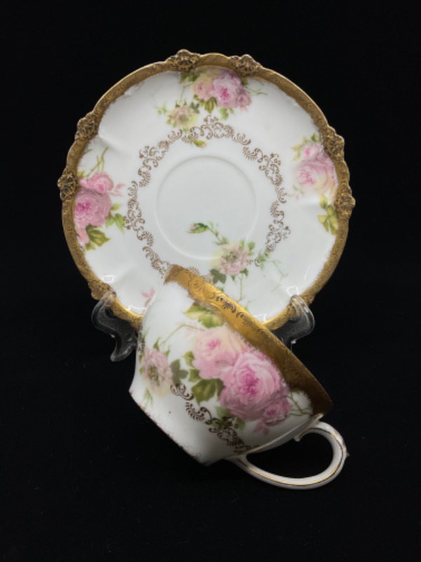 로젠탈 컵 &amp; 소서 Rosenthal Cup &amp; Saucer circa 1890