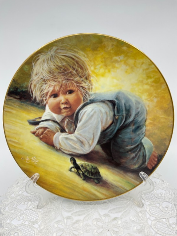 Playful Memories &quot;Jeremy&quot; 컬렉터 플레이트 Playful Memories &quot;Jeremy&quot; Collectors Plate 1982