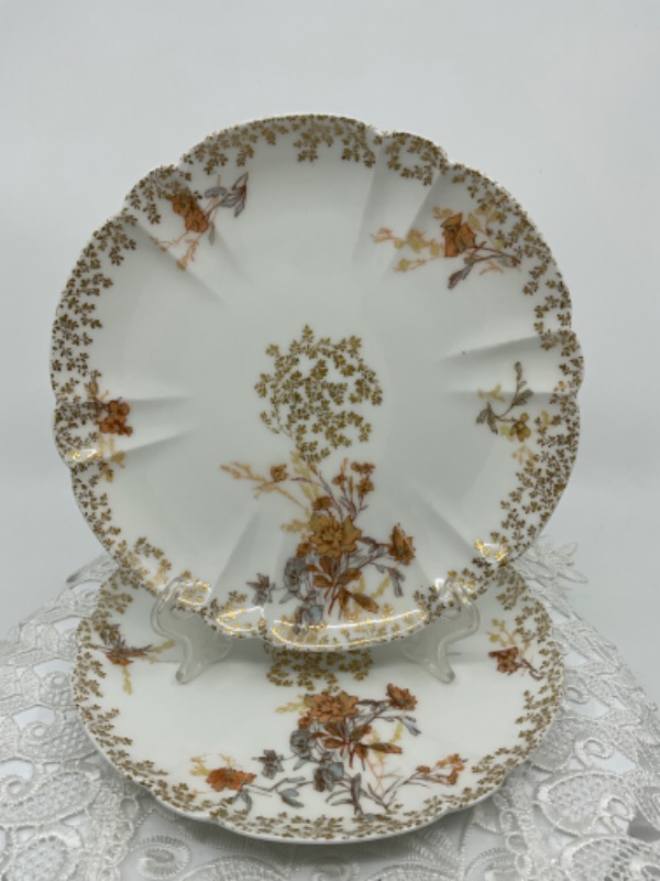 하빌랜드 리모지 디져트 플레이트 Haviland Limoges Dessert Plate circa 1880