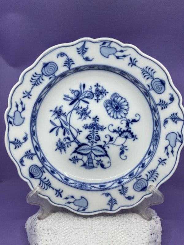 Carl Teichert 마이센 엑스트라 라지 깊은 서빙 플레이트 Carl Teichert Meissen Extra Large Deep Serving Plate circa 1890