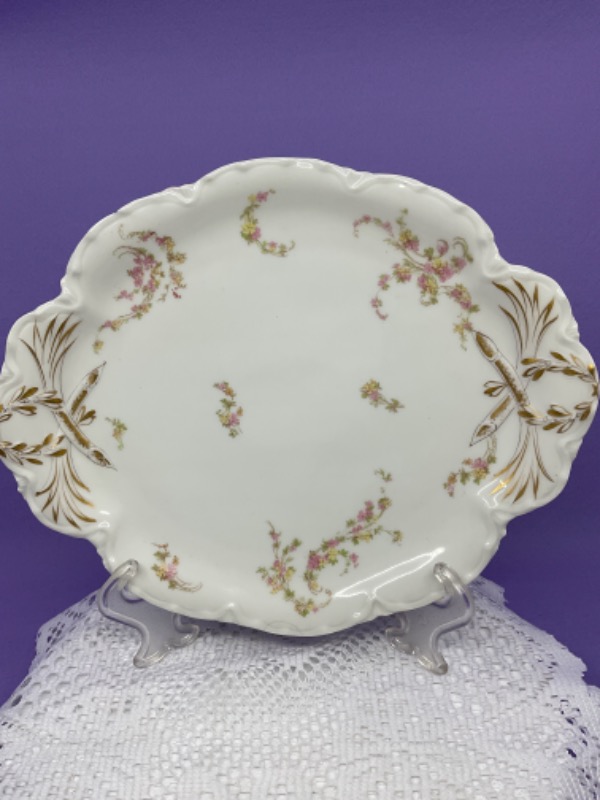 하빌랜드 리모지 스몰 서빙 플레터 Haviland Limoges Small Serving Platter circa 1900