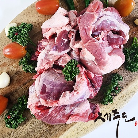 명품 제주  흑돼지 1kg