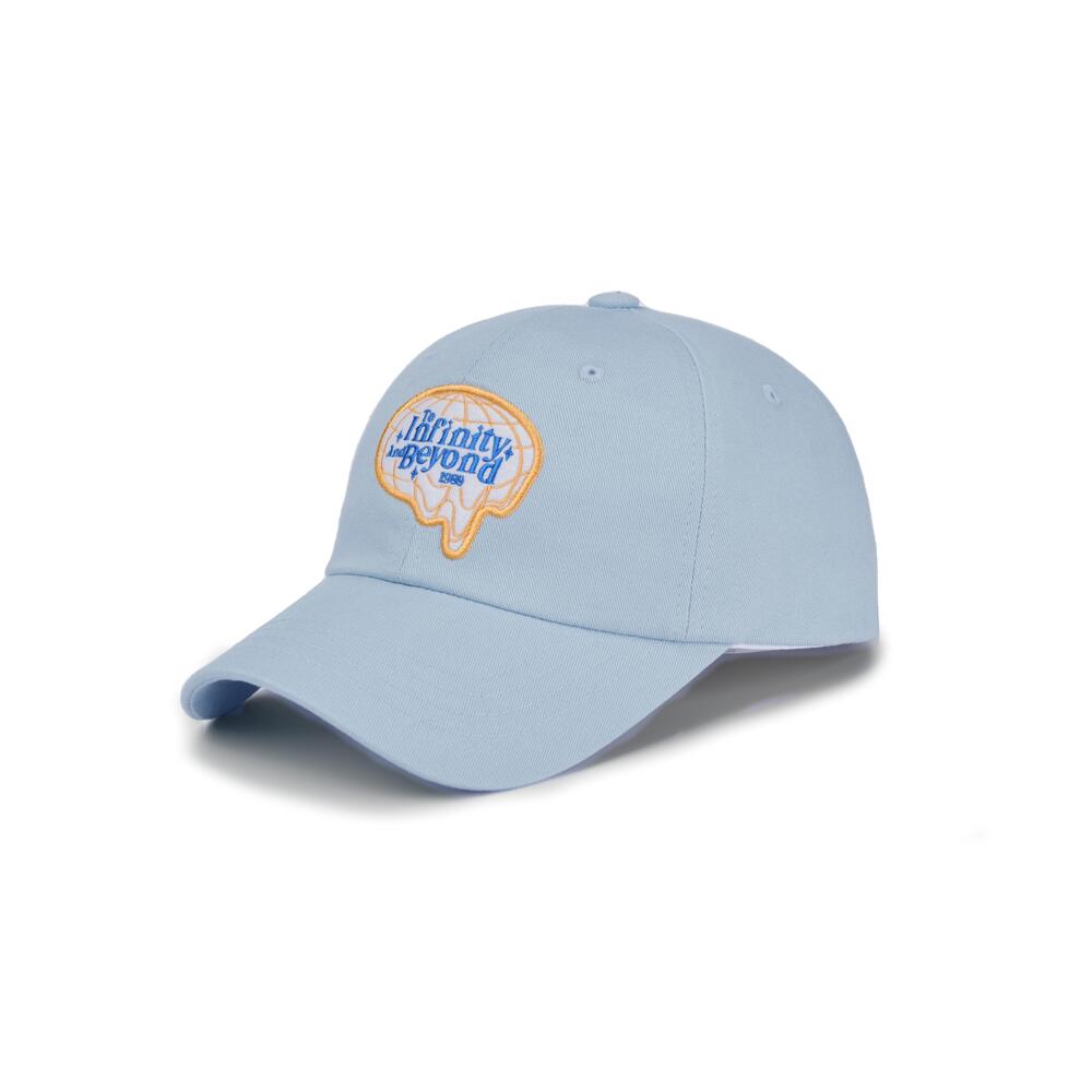 【ILLEDIT】 INFINITY EMBLEM BALL CAP LIGHT BLUE INFINITY EMBLEM BALL CAP LIGHT BLUE