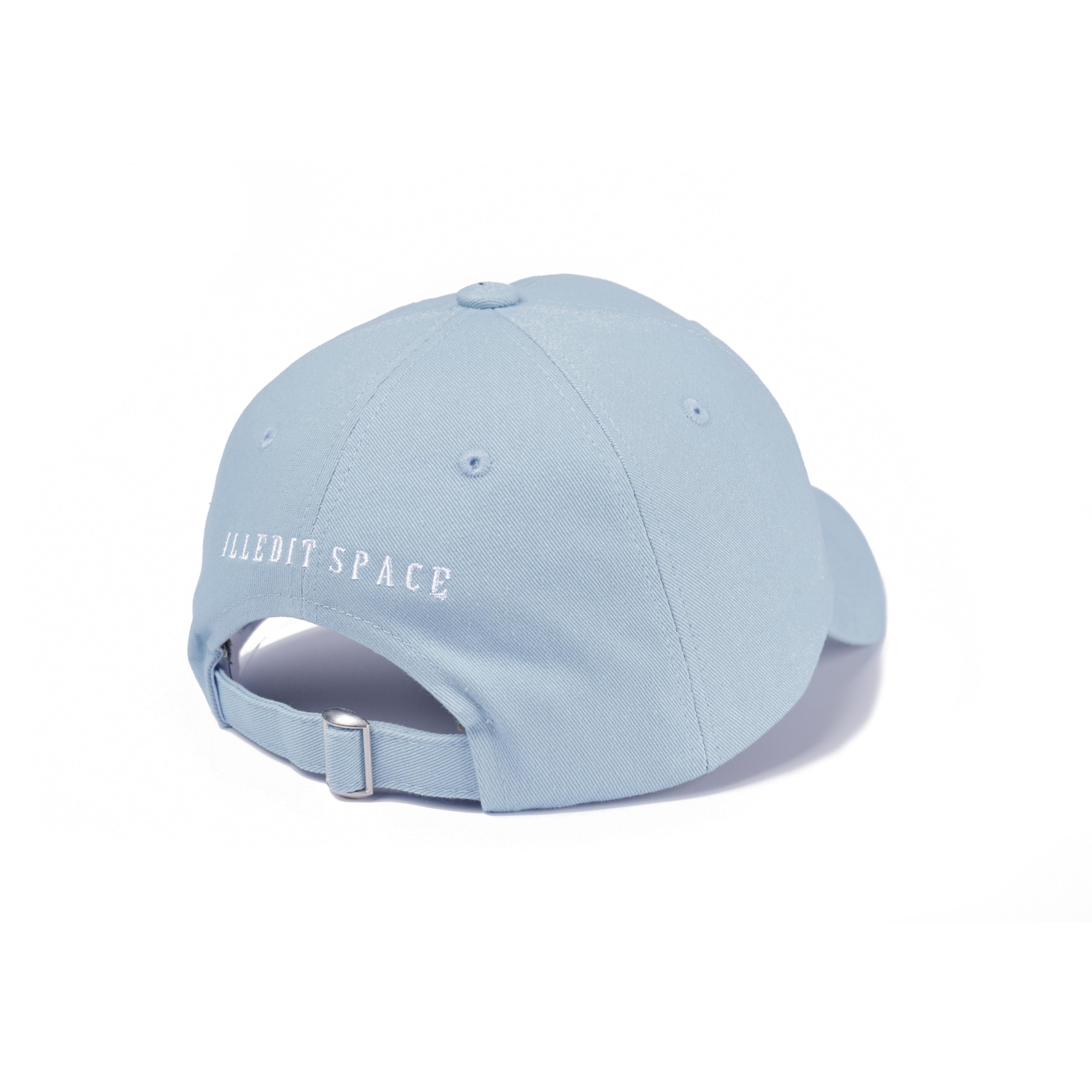 【ILLEDIT】 INFINITY EMBLEM BALL CAP LIGHT BLUE INFINITY EMBLEM BALL CAP LIGHT BLUE