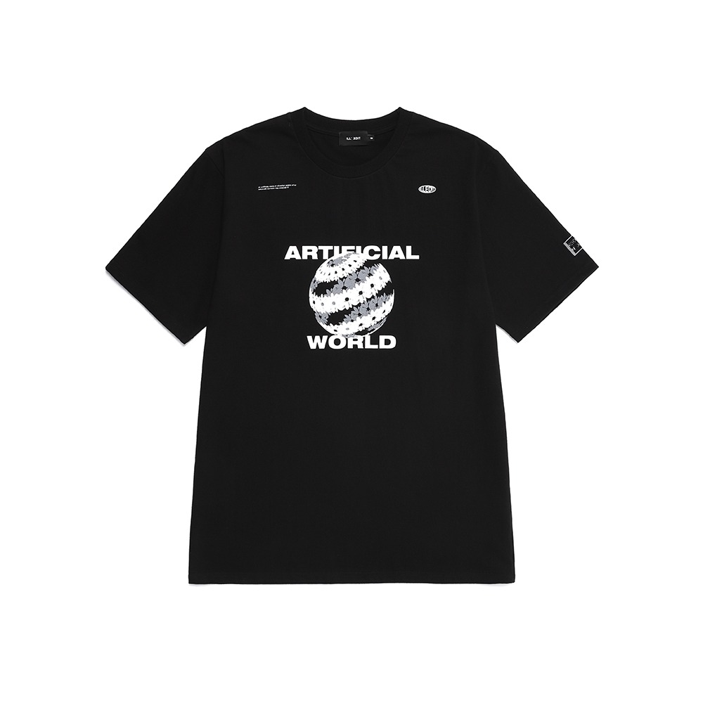 【韓国★ILLEDIT】UNDER SLEEVE ARTWORK T-SHIRT Designer fashion, Seoul-fully created | W Concept
