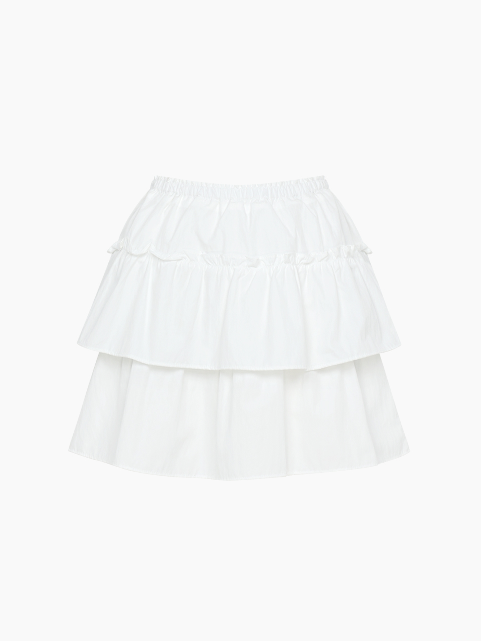 french cancan skirt - white