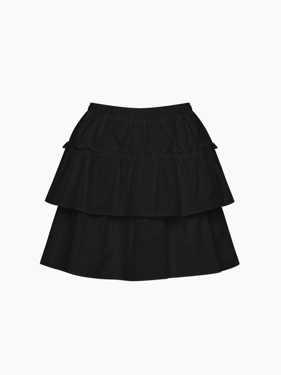 french cancan skirt - black
