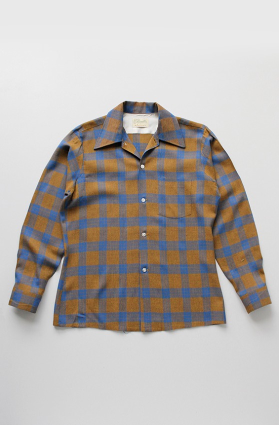 1940s Arrow Rayon Sport Shirt (M, 15 1/2)