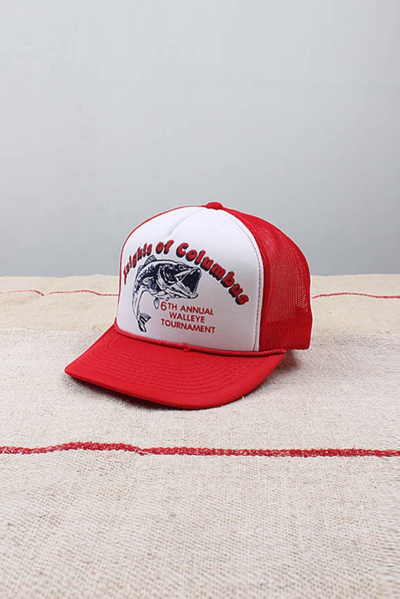 (Dead Stock) 80s Vintage Trucker Cap (free)