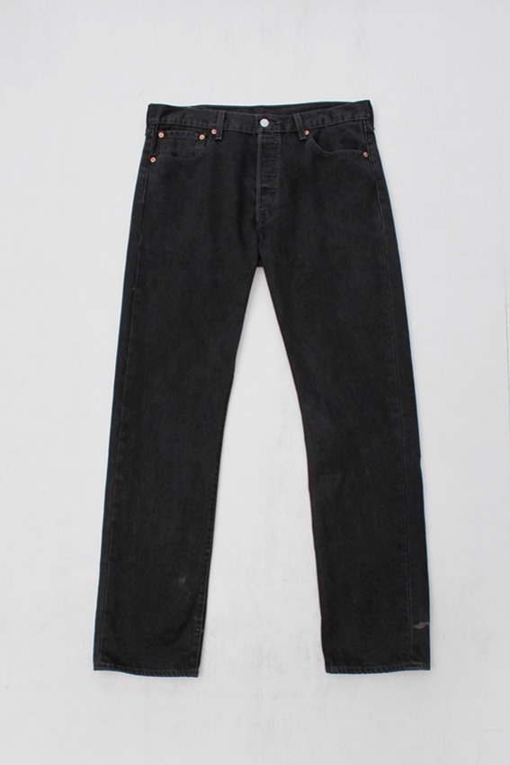 00&#039;s Levis 501 Black Denim Pants (33x32 /실제 33x32)