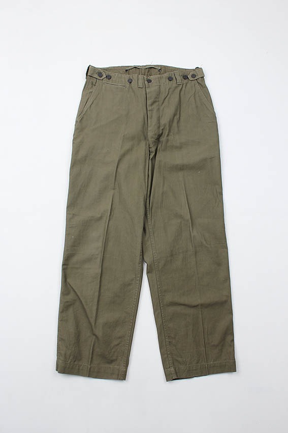 [Deadstock] wwII 40&#039;s US ARMY M-1943 Field Pants (36x32)