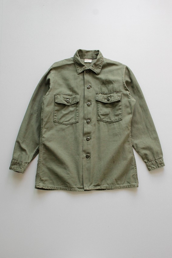 70s OG-107 Fatigue shirt (14 1/2 x 30)