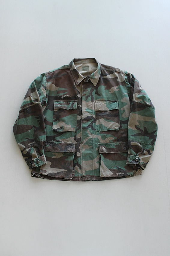 90&#039;s BDU Woodland Jacket (M-S)