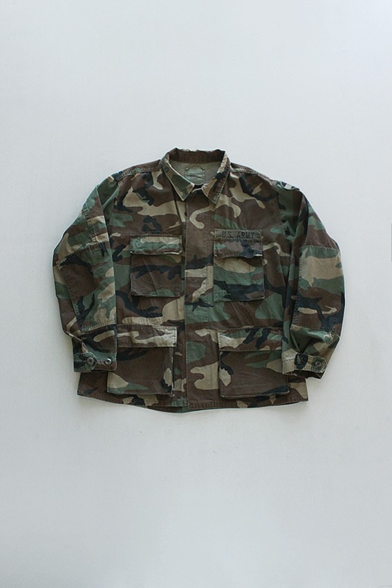 90&#039;s BDU Woodland Jacket (M-S)