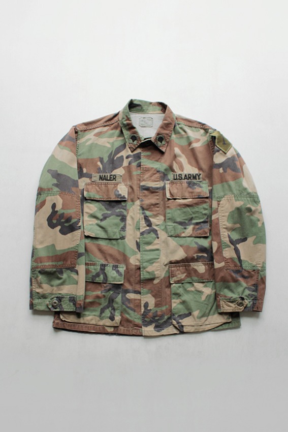 90&#039;s BDU Woodland Jacket (S-S)