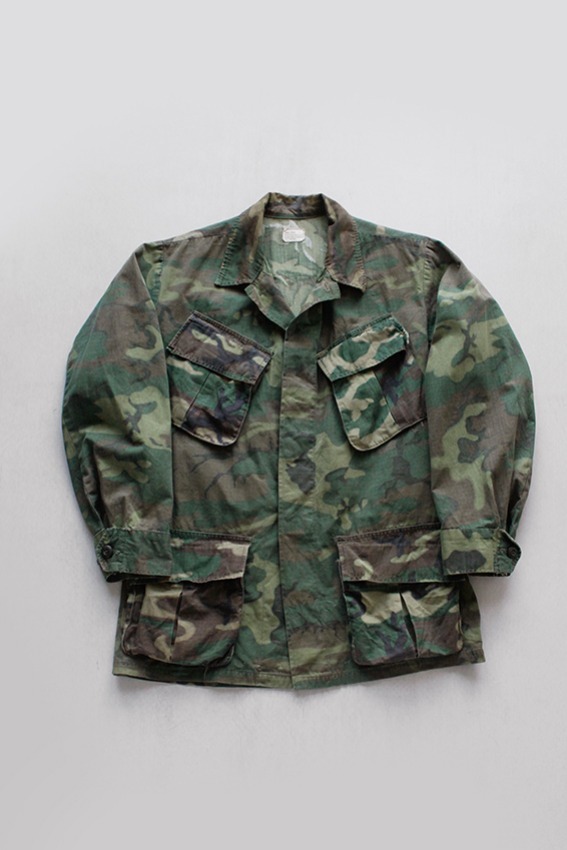 [ERDL CAMO] 1960s Jungle Fatigue Jacket (S-S)