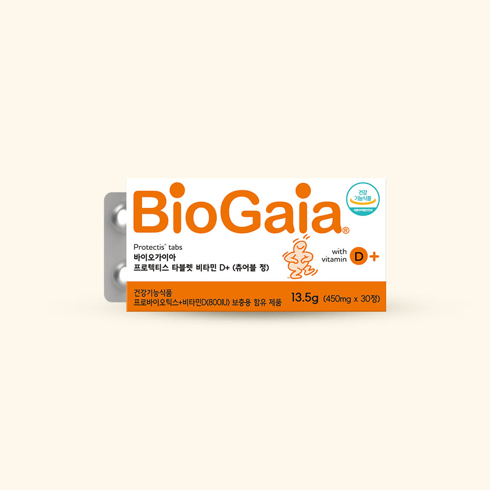 [1개월분] 바이오가이아 프로텍티스 타블렛 비타민D+ 13.5g (NEW)