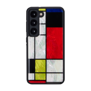 Galaxy S23 Series Embroidery Case Mondrian