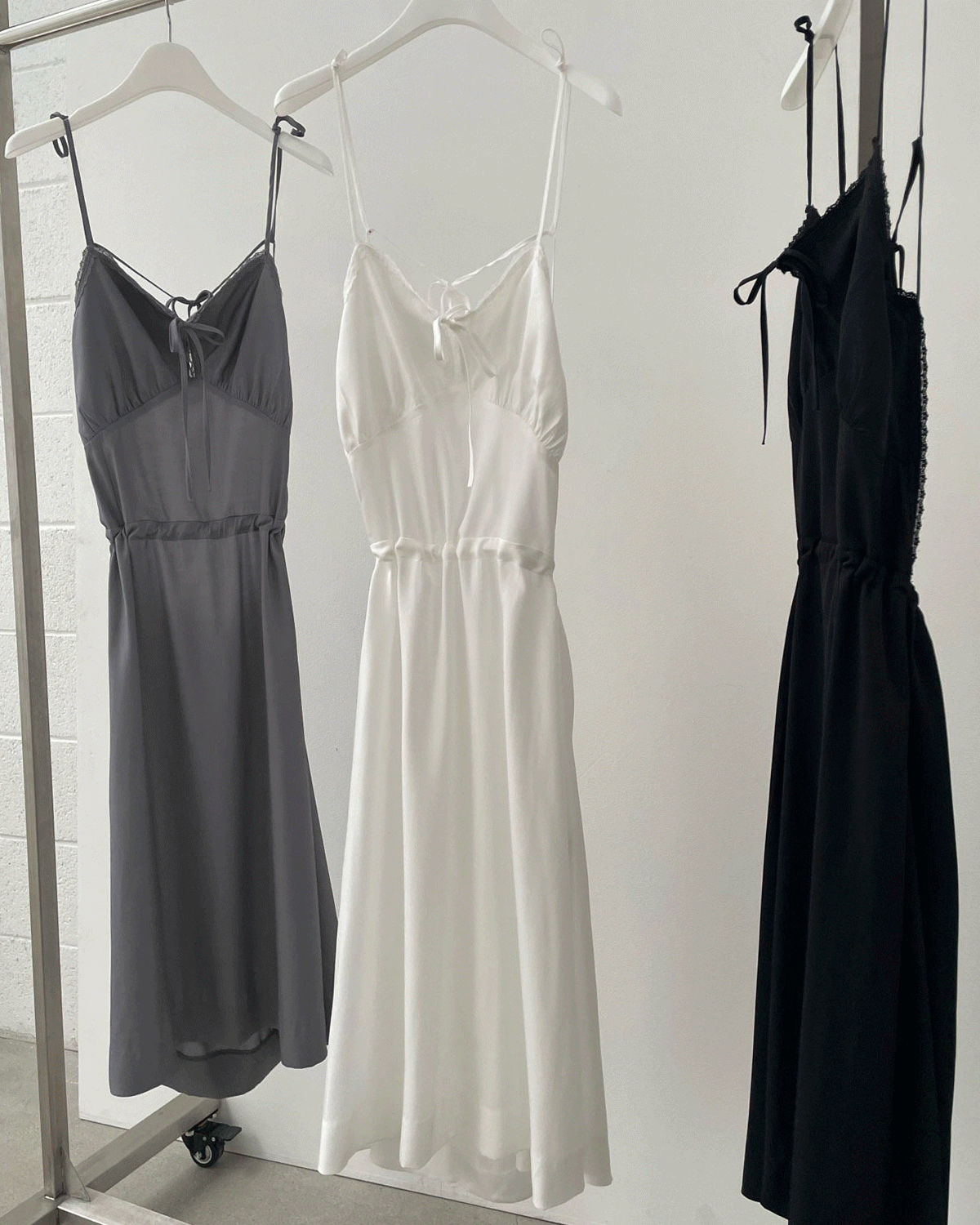 [TODAY DELIVERY]  MARKEDLY PICK!*) LACE LAYERING DRESS (3COLOR)