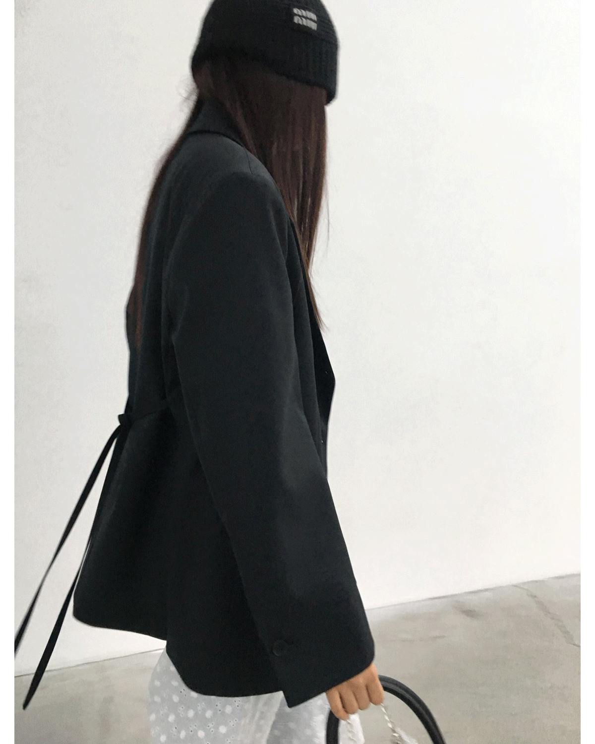 [TODAY DELIVERY] MARKEDLY PICK! 소장 아이템) TIE COLLAR OVER FIT JACKET (2COLOR)