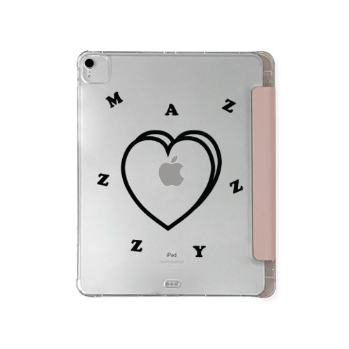 signature heart (Sandpink) / pad case