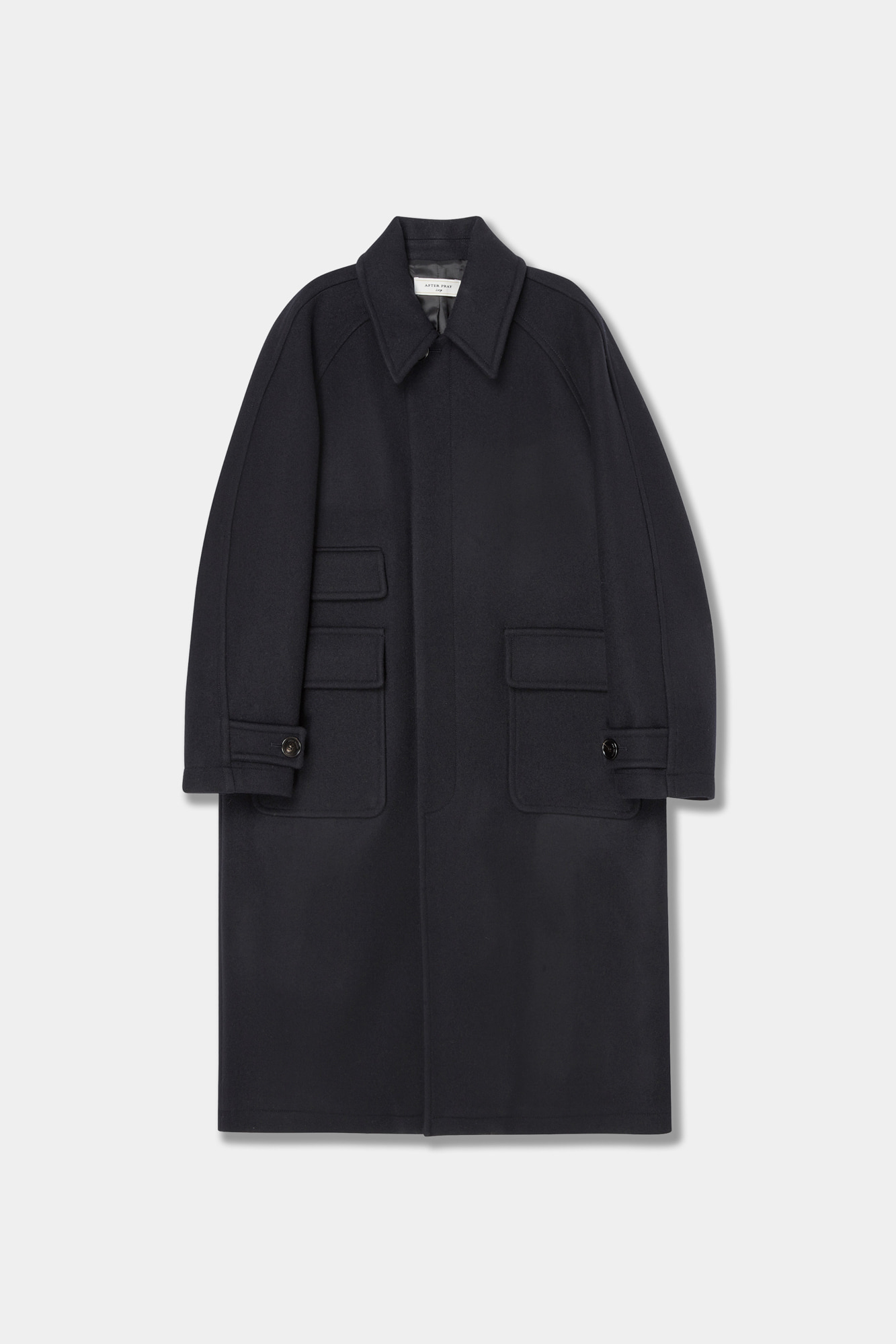 AFTER PRAY Tourist Balmacaan Coat 