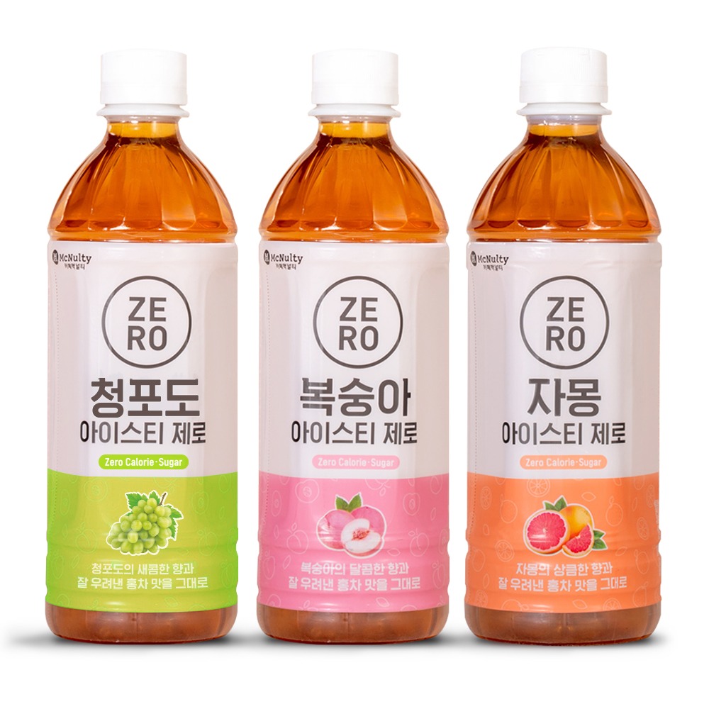 맥널티커피 (B2B/액상)제로칼로리 아이스티 500ml 24입(골라담기)