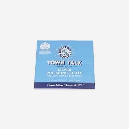 TOWN TALK 광택천 실버 소