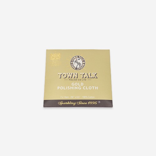 TOWN TALK 광택천 골드 소