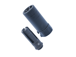 [5KU]WARDEN Silencer with 4P Flash Hider(BK)