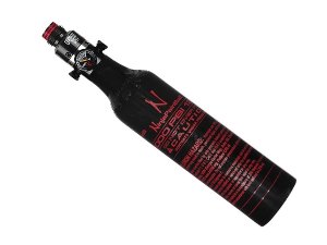 HPA TANK 휴대용 산소통 페인트볼 서바이벌 전용 13/3000 Flat Bottom Compressed Air Tank with Pro V2 Regulator - Ninja