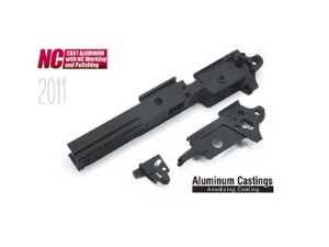 가더사 Aluminum Frame for MARUI HI-CAPA 5.1 (Standard/STI 2011/Black