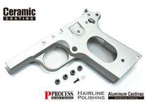 가더  Aluminum Frame for MARUI V10 (CERAMIC/Silver Polishing)