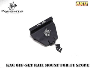 KAC OFF-SET RAIL MOUNT FOR:T1 Scope